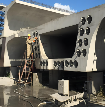 清水压浆料施工流程及注意事项